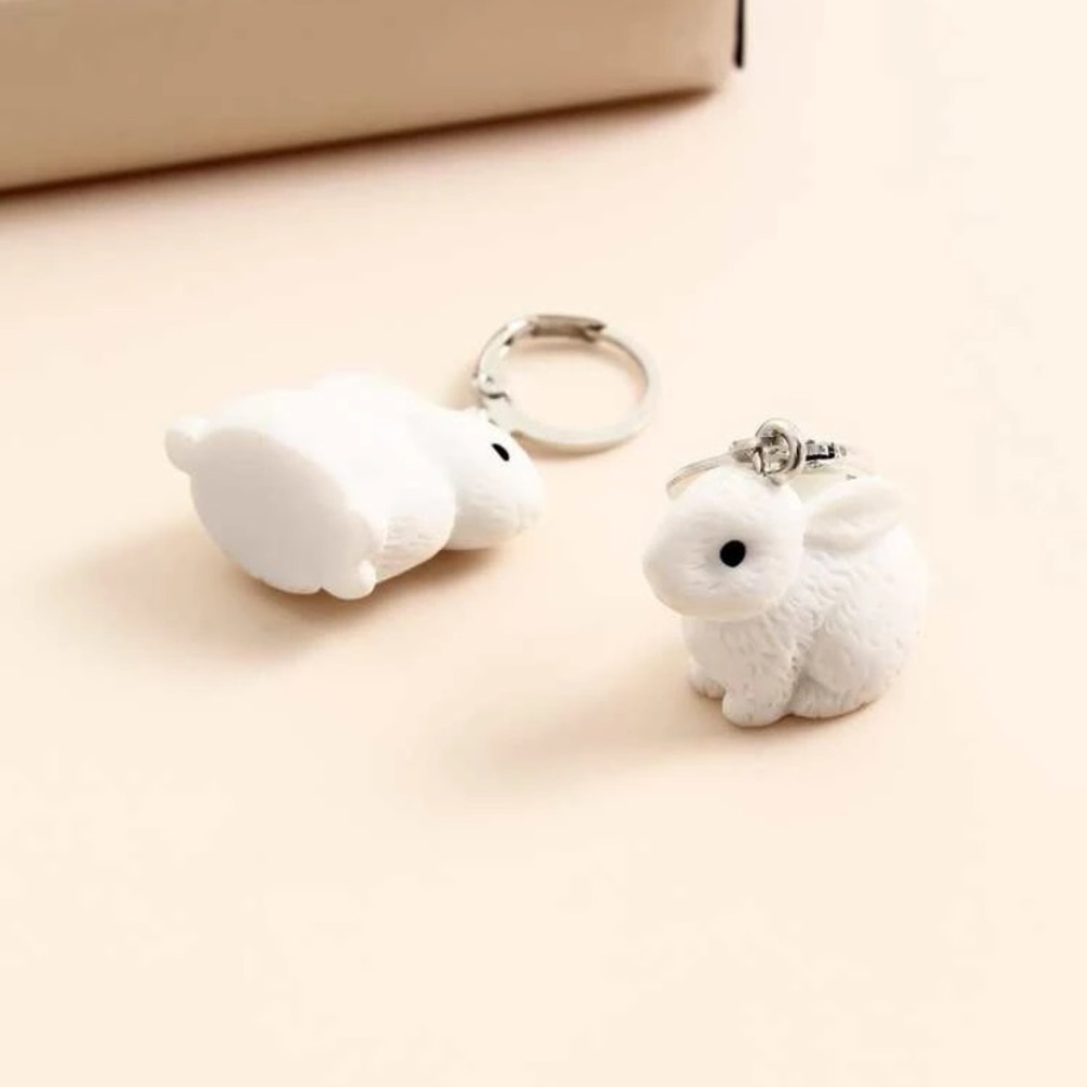 Cute Rabbit Earrings - Picture 3 of 4